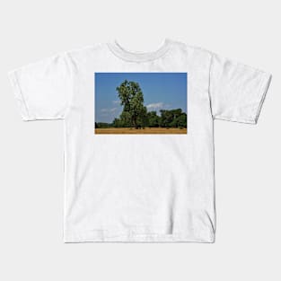 Colorful Kansas Summer pasture Kids T-Shirt